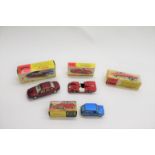 DINKY TOYS 4 boxed models, including 183 Morris Mini-Minor (blue body, white interior), 174 Ford