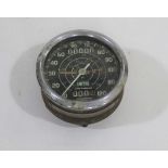 MOTORCYCLE SPEEDOMETER a vintage Smiths Chronometric Speedometer, SC 3304/19 1476 and measuring from