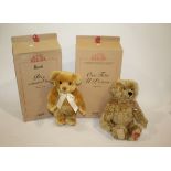 STEIFF TEDDY BEARS including Percy The Musical Bear, No 200 of 1500 made and signed and dated to the