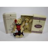 STEIFF TEDDY BEARS including L'ours Teddy Carmen, No 110 of 1500 made and with it's box and