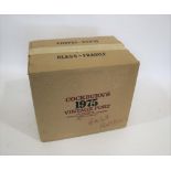 VINTAGE PORT: Cockburns, 1975, twelve bottles, original cardboard box (12)