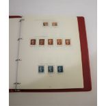 STAMP ALBUMS including an album with 19thc and 20thc GB stamps from Victoria to Elizabeth II, 2d