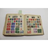 3 STAMP ALBUMS including a Strand album, with used and unused stamps including GB from Victoria-QEII