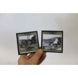 COLLECTION OF SCOUT RELATED GLASS SLIDES an interesting collection of approx 50 glass slides from