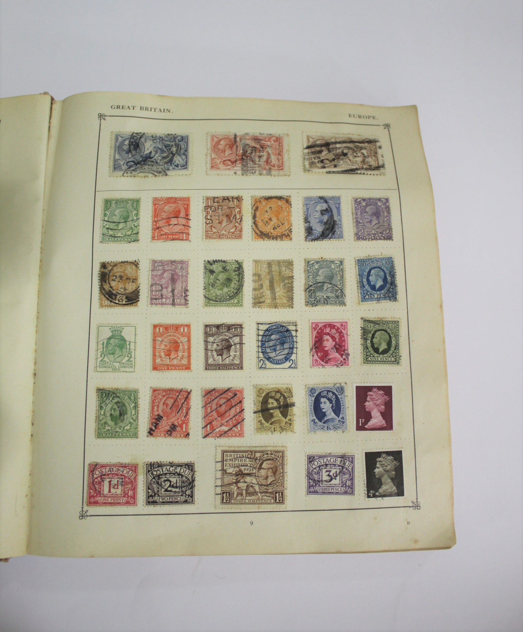 STAMP ALBUMS including 2 Strand albums (smaller album sparse), with GB content including used 2d