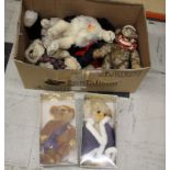 MODERN STEIFF & MERRYTHOUGHT TEDDY BEARS including 2 boxed Merrythought Teddy Bears (Golden