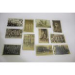 POSTCARD COLLECTION including a large album with varied content, Cats and Dogs, Actresses and