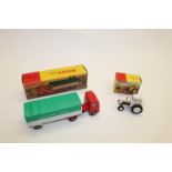 DINKY TOYS 2 boxed Dinky Toys including 305 David Brown Tractor (white cab and brown engine) and 914