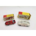 DINKY TOYS 2 boxed items including 103 Spectrum Patrol Car (red body, yellow interior), and 105