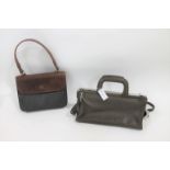 DESIGNER HANDBAGS - MULBERRY & RENATO ANGI including a brown leather baguette handbag by Renato