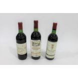 WINE: Marquis de Saint Estephe, Grand Vin de Medoc, 1982, six bottles; Chateau Coufran, Haut