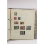 4 ALBUMS OF WORLD STAMPS mostly used including Hong Kong, Netherlands, France, Denmark, Belgium,