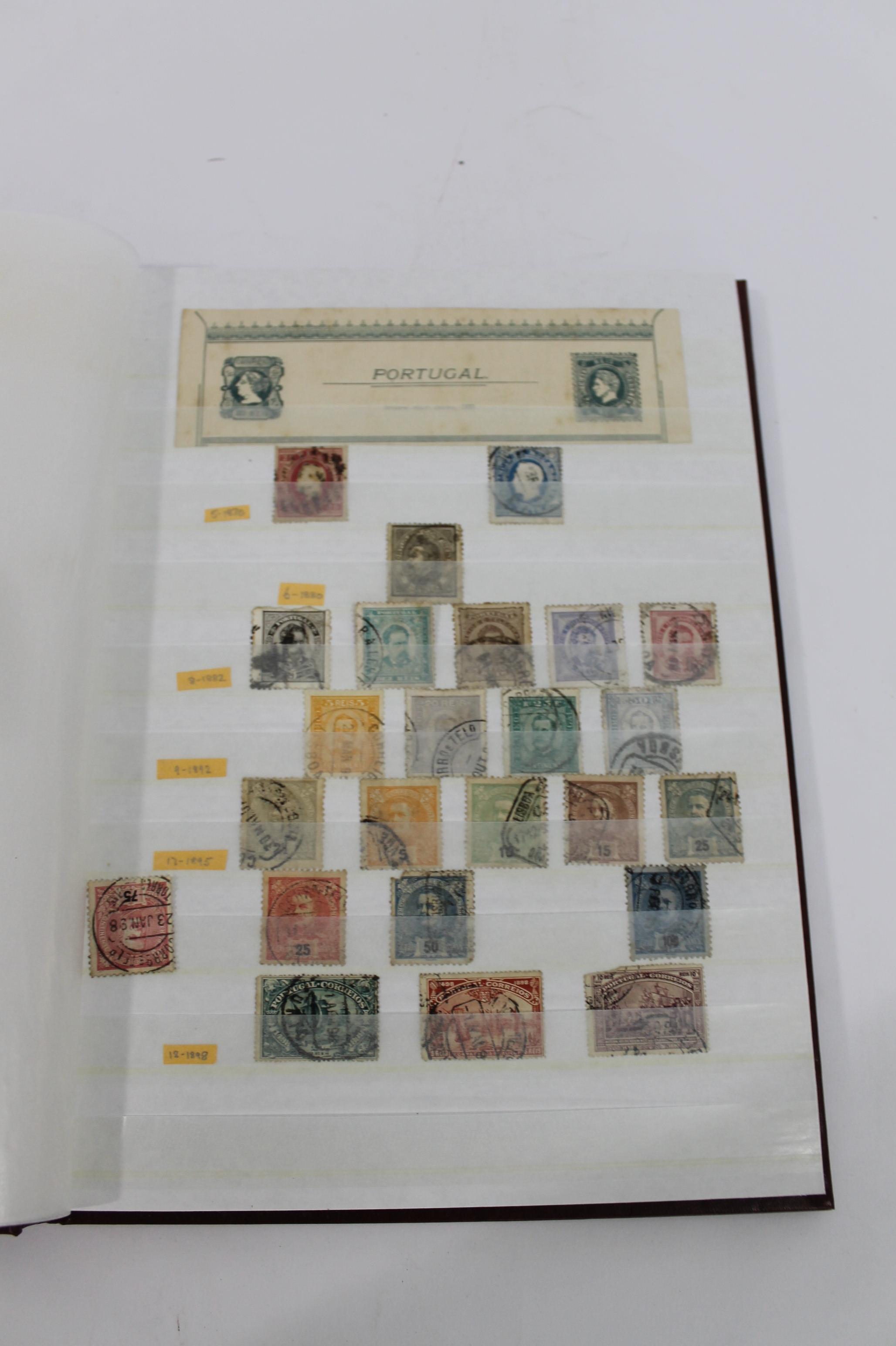 EUROPE & WORLD STAMPS 7 albums including 19th and 20thc used European stamps, Denmark, Finland, - Image 11 of 17