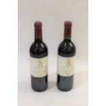WINE: Grand Vin de Chateau Latour, Premier Grand Cru Classe, Pauillac, 1989, in neck, two bottles (