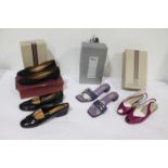 COLLECTION OF DESIGNER SHOES - BRUNO MAGLI a large collection of Bruno Magli shoes, 8 pairs some