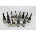 WINE: a mixed parcel of red wine including: Chateau la Nerthe, Chateauneuf du Pape, 1999, two