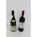 WINE: Chateau Latour a Pomerol, 1990, mid neck, one bottle; and Nuits Saint Georges, Domaine