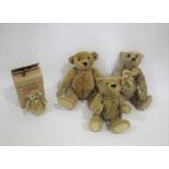 STEIFF TEDDY BEARS including Rolly Polly Bear 1909, No 1341 of 3000 made and with it's box and