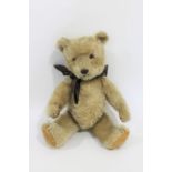 CHILTERN TEDDY BEAR a vintage Bear with swivel head and limbs and padded feet and hands. With a