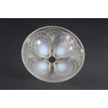 LALIQUE COQUILLES BOWL a large opalescent bowl in the Coquilles design. Etched mark, R Lalique,