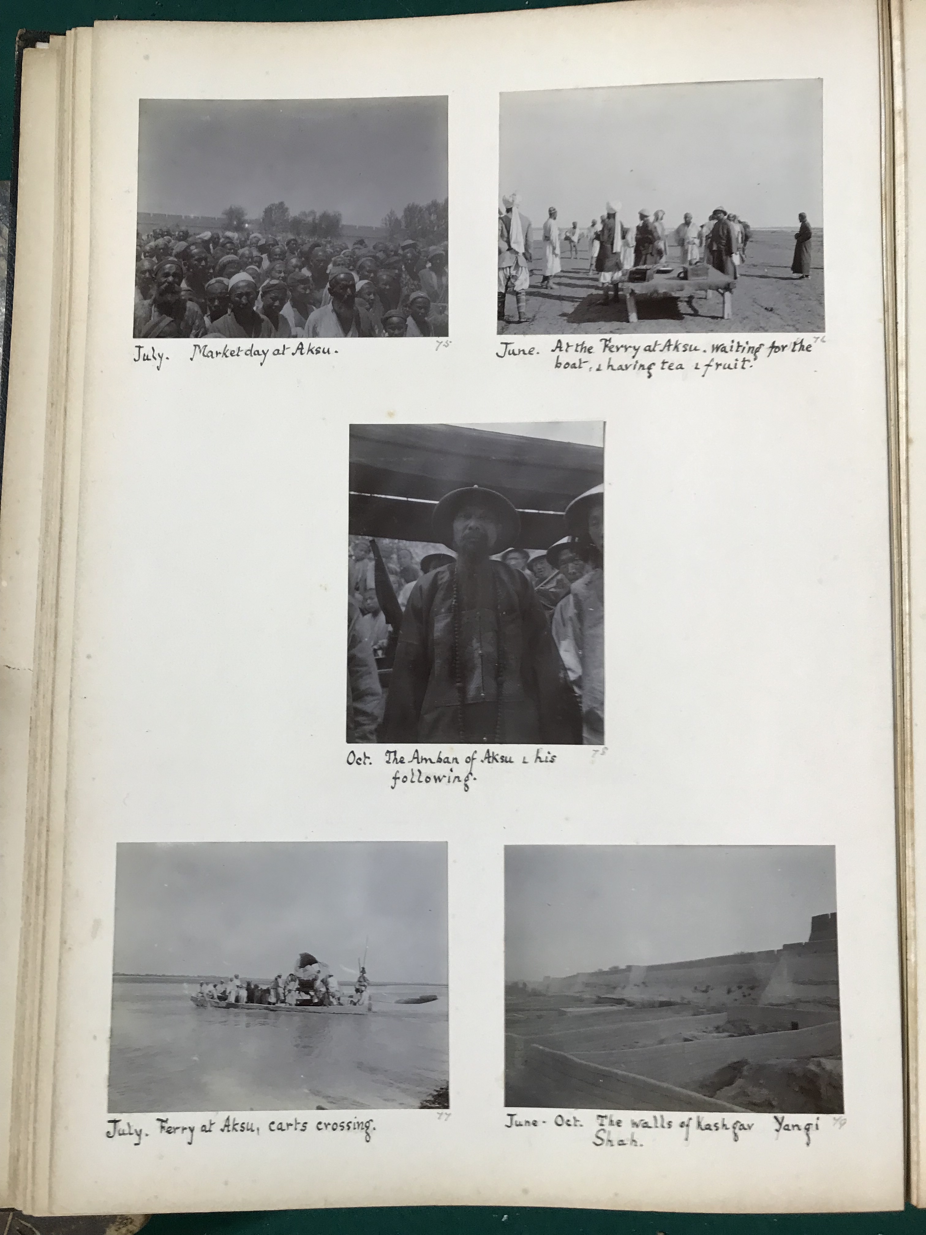 Chinese Turkestan. An album of 197 amateur photographs documenting an expedition to Chinese - Image 3 of 11