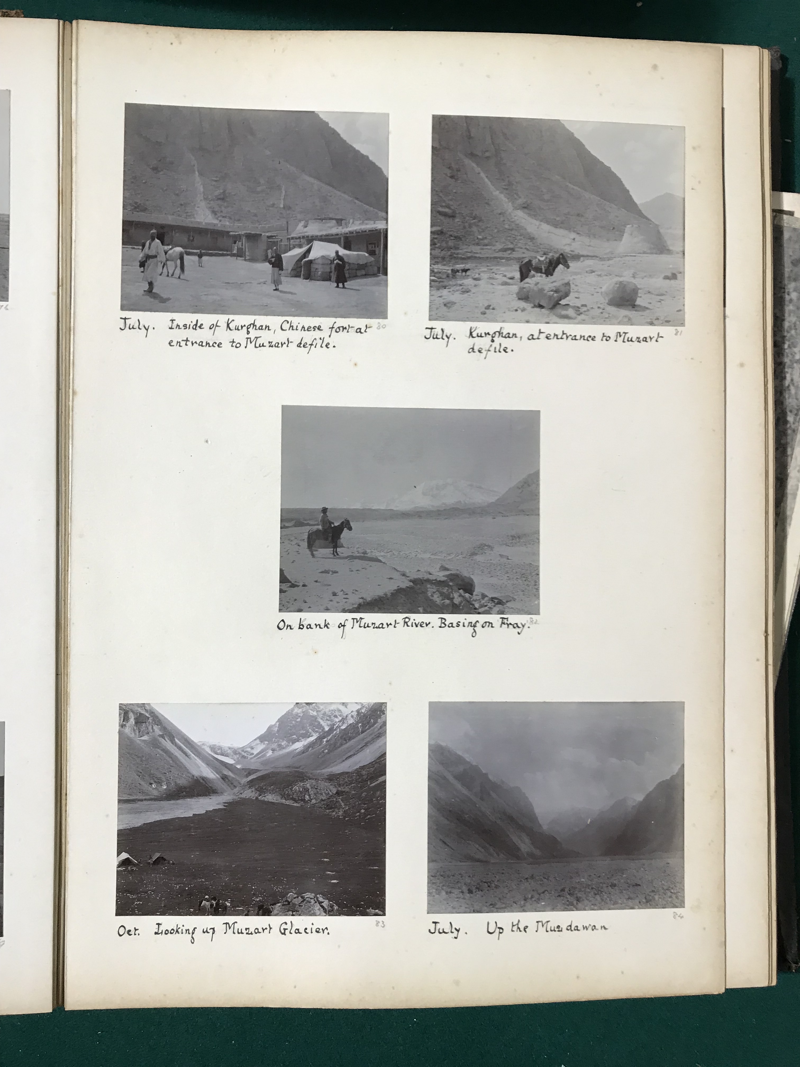 Chinese Turkestan. An album of 197 amateur photographs documenting an expedition to Chinese - Image 2 of 11