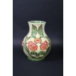 MOORCROFT CASE - FANTASIA a modern Moorcroft vase made for the Moorcroft Collectors Club in the