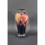 LARGE MOORCROFT POMEGRANATE VASE a large early 20thc vase painted in the Pomegranate vase on a