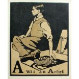 AFTER SIR WILLIAM NICHOLSON (1872-1949) A WAS AN ARTIST; K IS FOR KEEPER; M IS FOR MILKMAID Three,