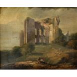 CIRCLE OF GEORGE ARNALD, ARA (1863-1941) CAESAR'S TOWER, KENILWORTH CASTLE Bears title and dated