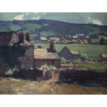 •LEONARD RICHMOND (1889-1965) WEST COUNTRY FARM Signed, oil on canvas 37.5 x 48cm. Exhibited: