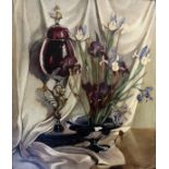 •HELEN STUART WEIR (Fl.1915-1969) VENETIAN GLASS Signed, oil on canvas 75 x 62.5cm. Exhibited: