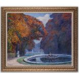WYNFORD DEWHURST (1864-1941) VERSAILLES: AUTUMN Signed, inscribed Versailles/ Autumn effect and