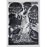 •PAUL NASH (1889-1946) A PORTFOLIO OF TWENTY FOUR WOOD-ENGRAVINGS The re-strikes, as published by