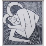 ERIC GILL (1882-1940) STAY WITH ME APPLES (Physick 305) Wood engraving, published by Douglas