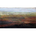 •RICHARD EURICH, OBE, RA (1903-1992) ISLE OF WIGHT, NEW FOREST Signed and dated 67; also signed,