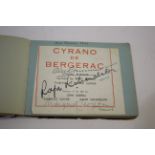 AUTOGRAPH ALBUM & THEATRE PROGRAMMES including Alec Guinness, Margaret Leighton and Ralph Richardson