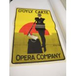 DUDLEY HARDY a pair of lithographic D'Oyly Carte posters, designed by Dudley Hardy for Yeoman of the