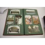 LARGE POSTCARD COLLECTION including 3 albums, one with GB content including Plymouth, London,