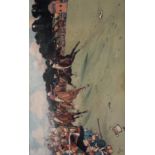 AFTER CECIL ALDIN THE BLUEMARKET RACES: THE FINISH Chromolithograph, published by Lawrence &
