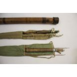 FARLOW FISHING ROD - LEE WULFF an unusual two piece Armour Cane rod, Farlow's Lee Wulff 'Midge',