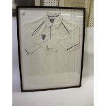 IAN BOTHAM - SIGNED CRICKET SHIRT a Duncan Fearnley cricket shirt, signed in ink by Ian Botham and