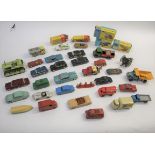 DINKY TOYS & DIE CAST TOYS including a boxed Dinky Toys 278 Vauxhall Ambulance, and boxed 114