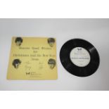 BEATLES CHRISTMAS RECORD a Beatles Fan Club flexi disc record from 1963, in it's original sleeve and