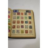 LINCOLN STAMP ALBUM & 19THC COVERS the album with 19thc and some 20thc stamps (mostly used),
