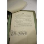 WIMBLEDON CRICKET & LAWN TENNIS CLUB PETITION & SIGNATURES - 1926 a fascinating group of documents