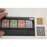 1939-48 HIGH VALUE STAMPS 1939-1948, 2/6 - £1 set of 6 high values, unmounted mint.