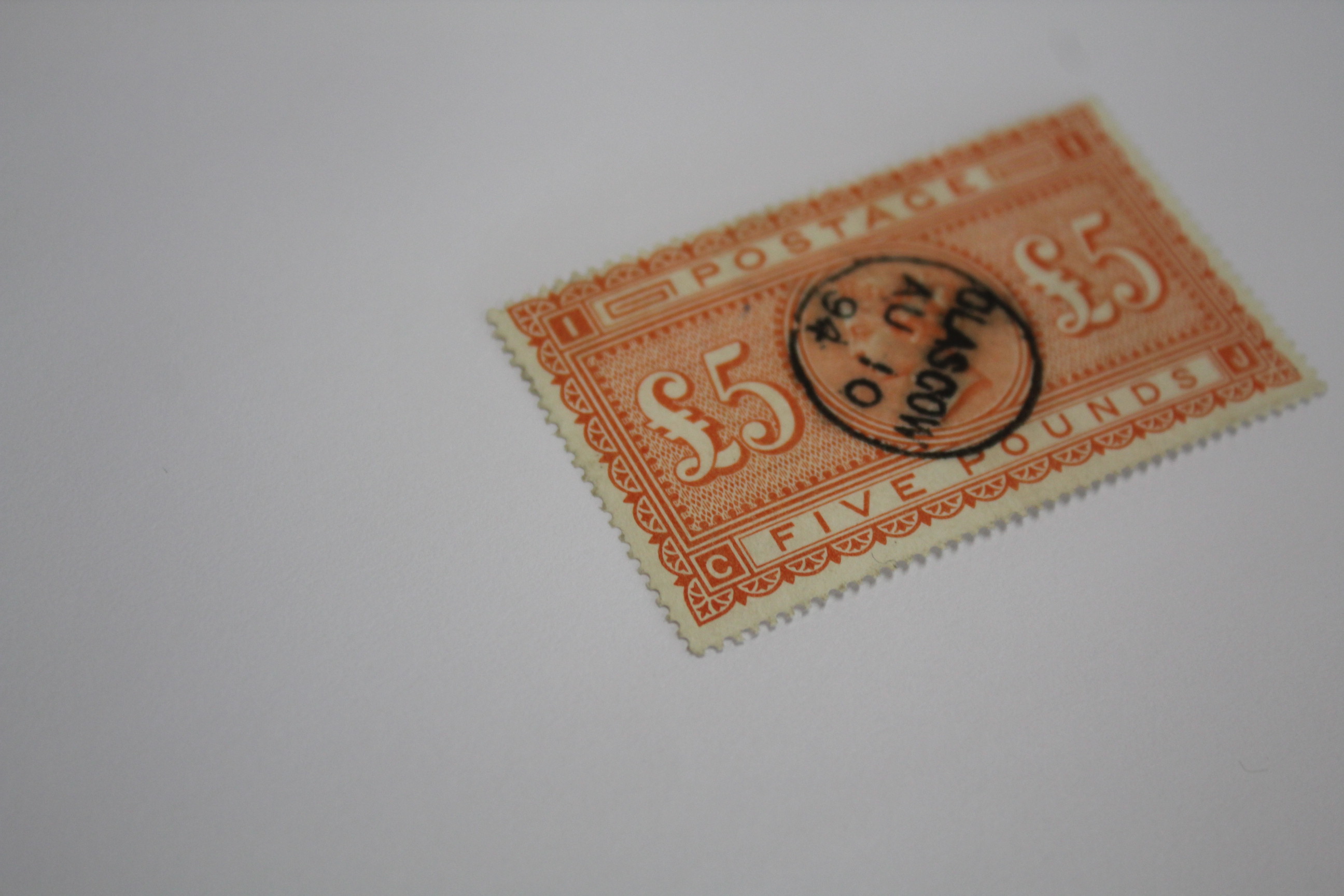 1882 £5 ORANGE STAMP - Image 3 of 10