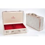 ROLEX TUDOR SALESMAN'S CASE a Rolex Tudor salesman's travelling case, with a hard exterior and a