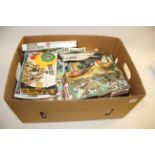 QUANTITY OF AIRFIX 1:32 AND 1:72 SCALE PLASTIC SOLDIER SETS, includes Beachhead Playset and
